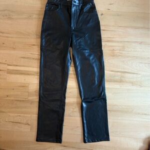 Abercrombie leather pants
